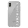 SuperDry Snap iPhone X/Xs Clear Casebiały/white 41576